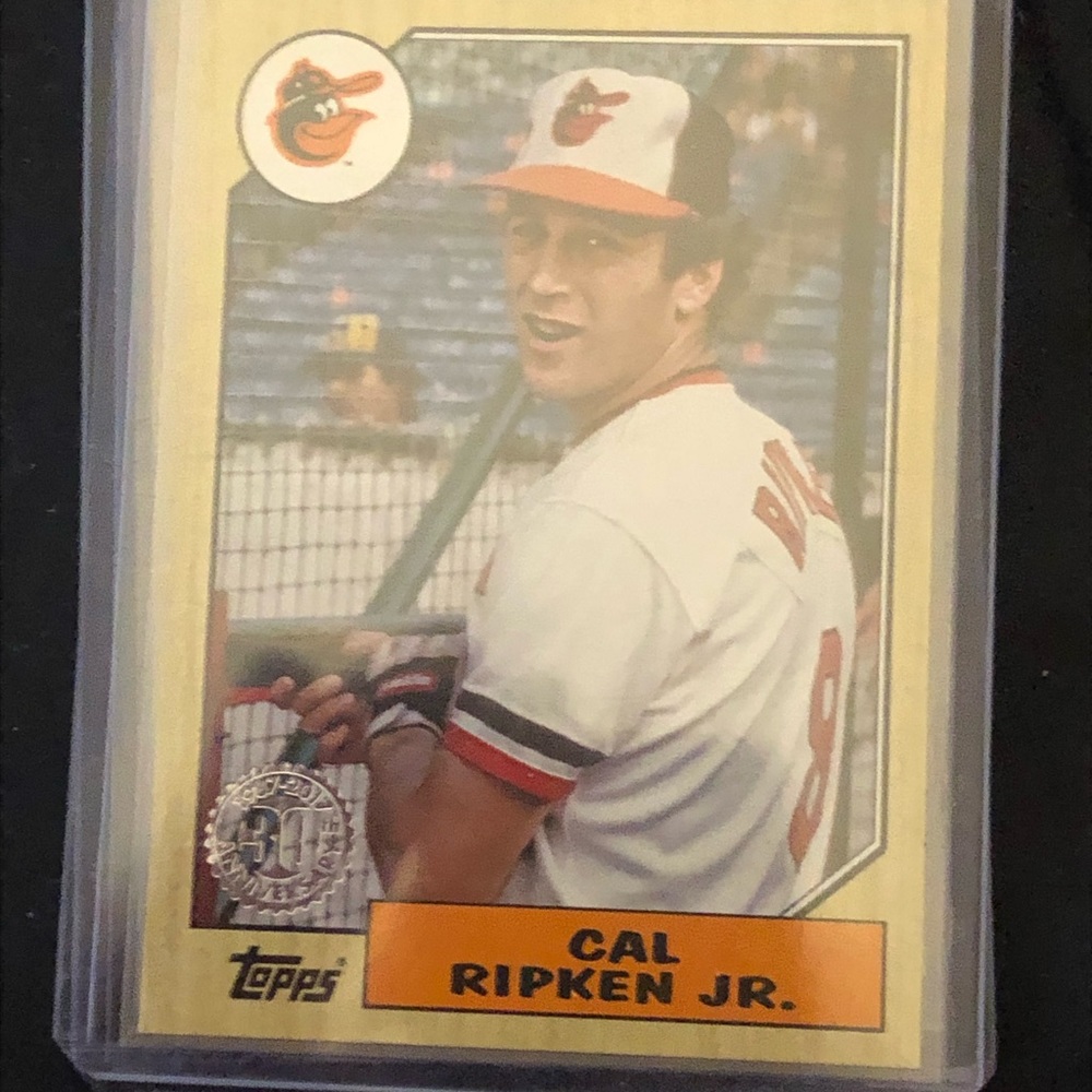 Cal Ripken Jr. Baltimore Orioles baseball